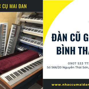 Cần mua đàn cũ giá rẻ Bình Thạnh đến ngay Nhạc Cụ Mai Đan